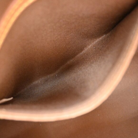 LOUIS VUITTON LV Logo Alma Hand Bag Monogram Leather Brown France M51130 88EF094 - Picture 14 of 16